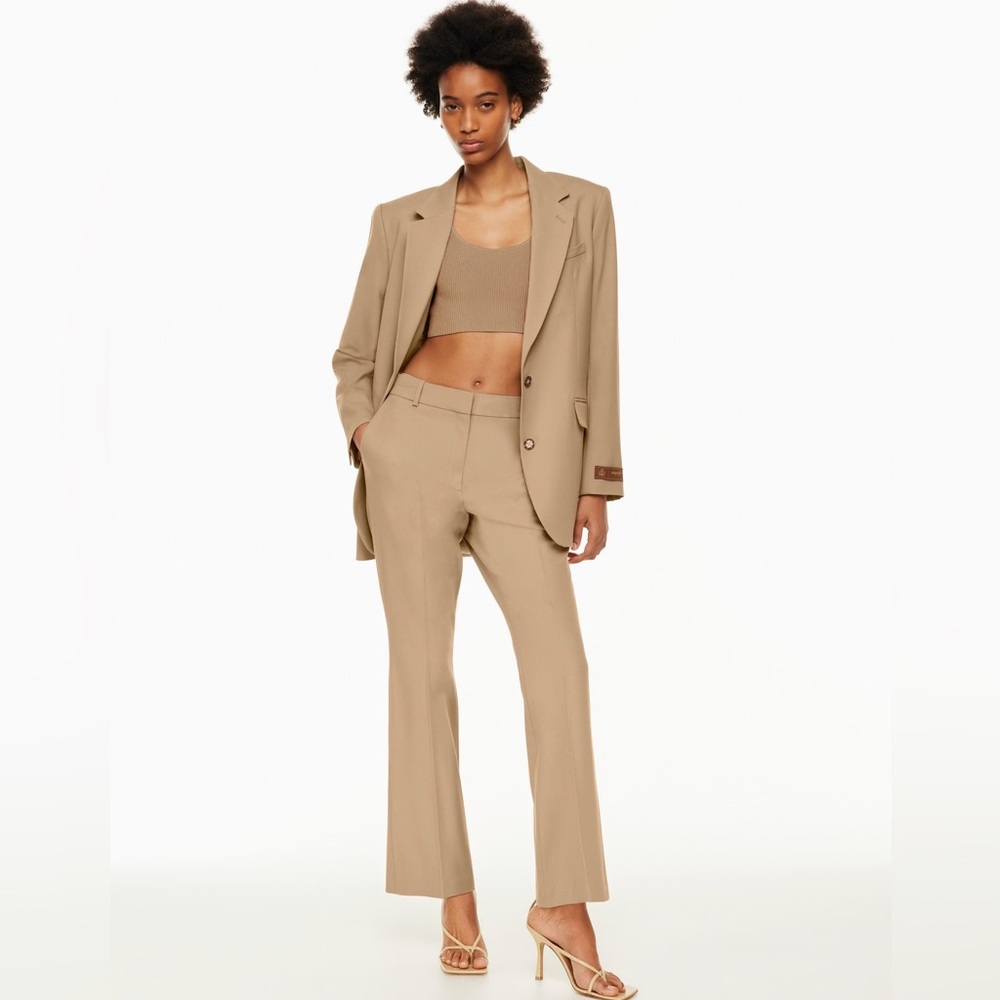 aritzia babaton program pant in heather oat beige (diff color from photo)